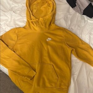 Nike Mustard Yellow Hoodie